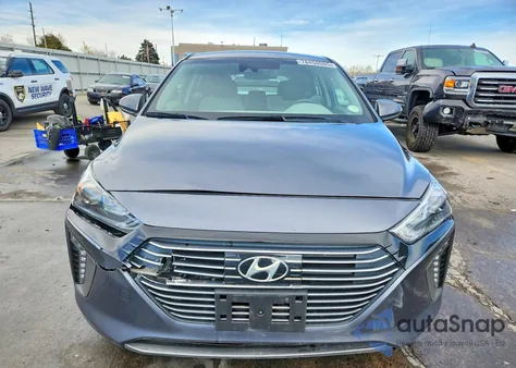 2017 Hyundai Ioniq Hybrid Sel z USA, uszkodzony, nr VIN KMHC75LC2HU020472